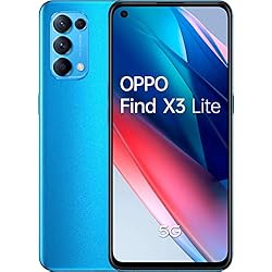 OPPO Find X3 Lite 5G - Teléfono Móvil libre, 8GB+128GB, Cámara 64+8+2+2 MP, Smartphone Android, Batería 4300mAh, Carga Rápida 65W, Dual SIM - Azul