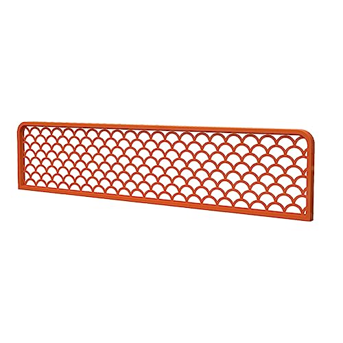 Grille décorative orange de restaurant pour intimité de bar - 3