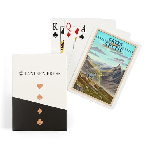 Baraja de cartas póker Gates of the Arctic Alaska