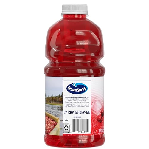 Ocean Spray® Diet Cranberry Juice Drink, 101.4 Fl Oz Bottle (Pack of 6)