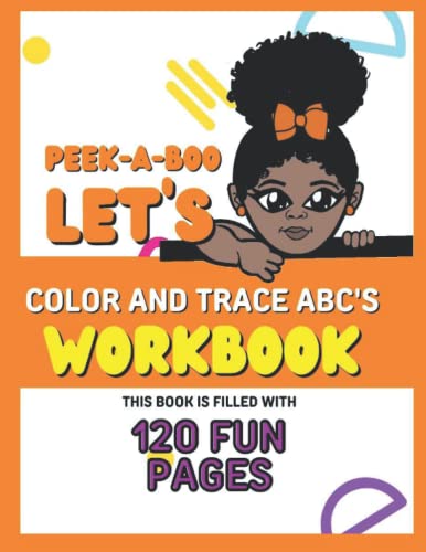 Peek-a-Boo, Lets Color and Trace Workbook