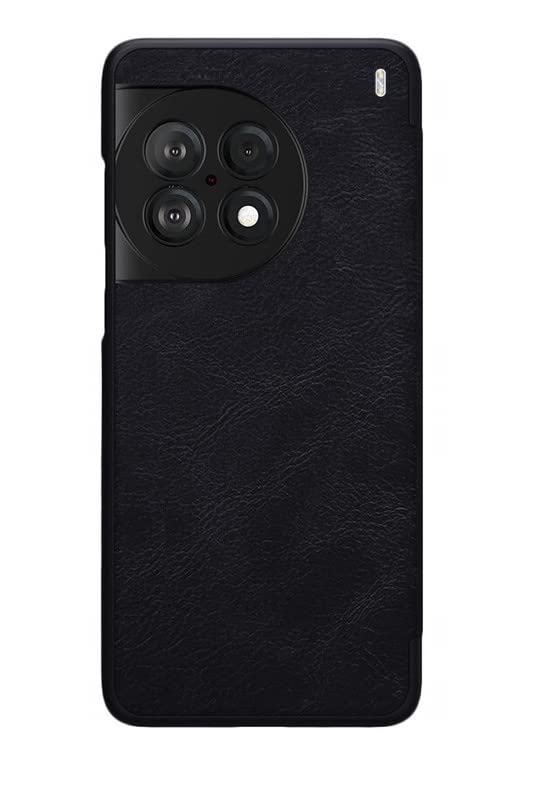 Image of WHITBULL Business Style Horizontal Magnetic Flip Leather Case Compatible with vivo X90 Pro 5G Black