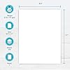 PrintWorks White Cardstock 8.5" x 11" - 67 lb/147 gsm Vellum Bristol - 250 Sheets - Made in the USA - SFI® Certified - 92 Bright - Card Stock Printer Paper for School, Craft, & Office Use (00564) #1