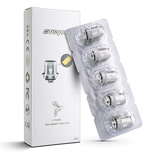 Núcleo de bobina de malla Cabezal de bobina de 0.15? para bolígrafo vape, 5 piezas por paquete, sin nicotina, sin líquido(mesh coil)