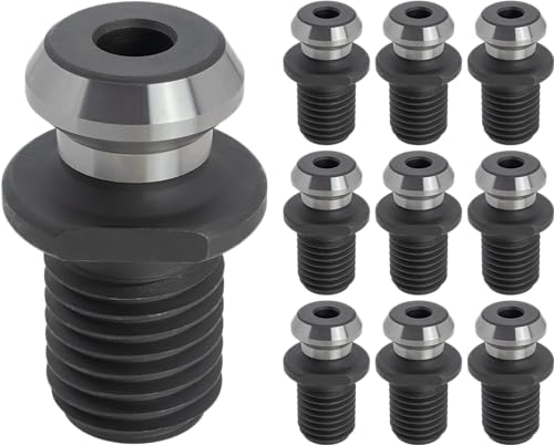 10 pcs N/A Pull Stud Retention Knobs, 45° Head Angle, 1.140