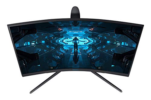 Samsung Monitor 27 Pollici G7 Gaming Monitor (LC27G75TQSUXEN) - Monitor Gaming Curvo, 240 Hz, 1000R, 1 ms, G-Sync, Nero