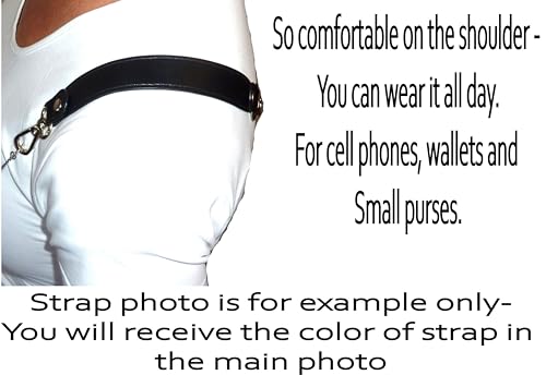 Hidden Hollow Beads Women's Short PU Leather Handbag Strap Replacement Adjustable Shoulder Strap Crossbody Handbag Purse4