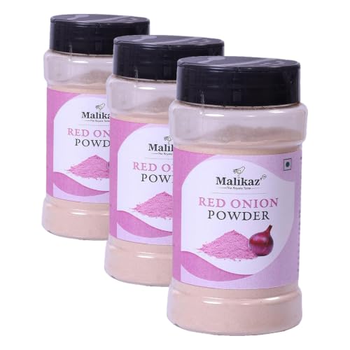 Image of Malikaz' The Royale Taste Red Onion Powder, 200 g (Pack of 3)