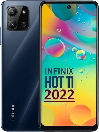 Image of Infinix Mobile Infinix Hot 11 2022(Polar Black,4Gb Ram 64Gb Storage)