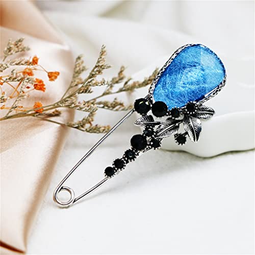 Broche vintage pull-châle bouton créatif accessoire manteau mignon