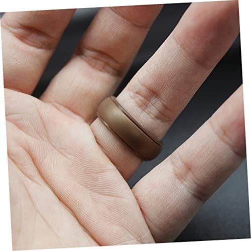 Anillos de silicona ajustables para hombre y mujer GALPADA miniatura 6