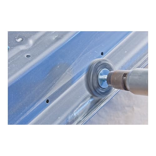 Image of PFERD Round Brush Untwisted RBU | Diameter 50 x 15 mm Shaft Diameter 6 mm Steel Wire Diameter 0.20 | 43198001 - for Straight Sanders, Drills, Bending Shafts