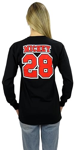 Image of Disney Mickey Mouse & Minnie Mouse Long Sleeve Tee