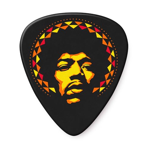 Jimi Hendrix Aura sachet de 36 accessoires guitare acoustique