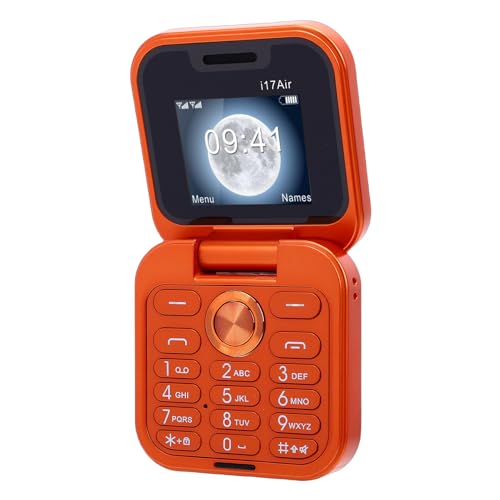 Luocute Téléphone à Clapet débloqué, Téléphone Portable GSM Double SIM