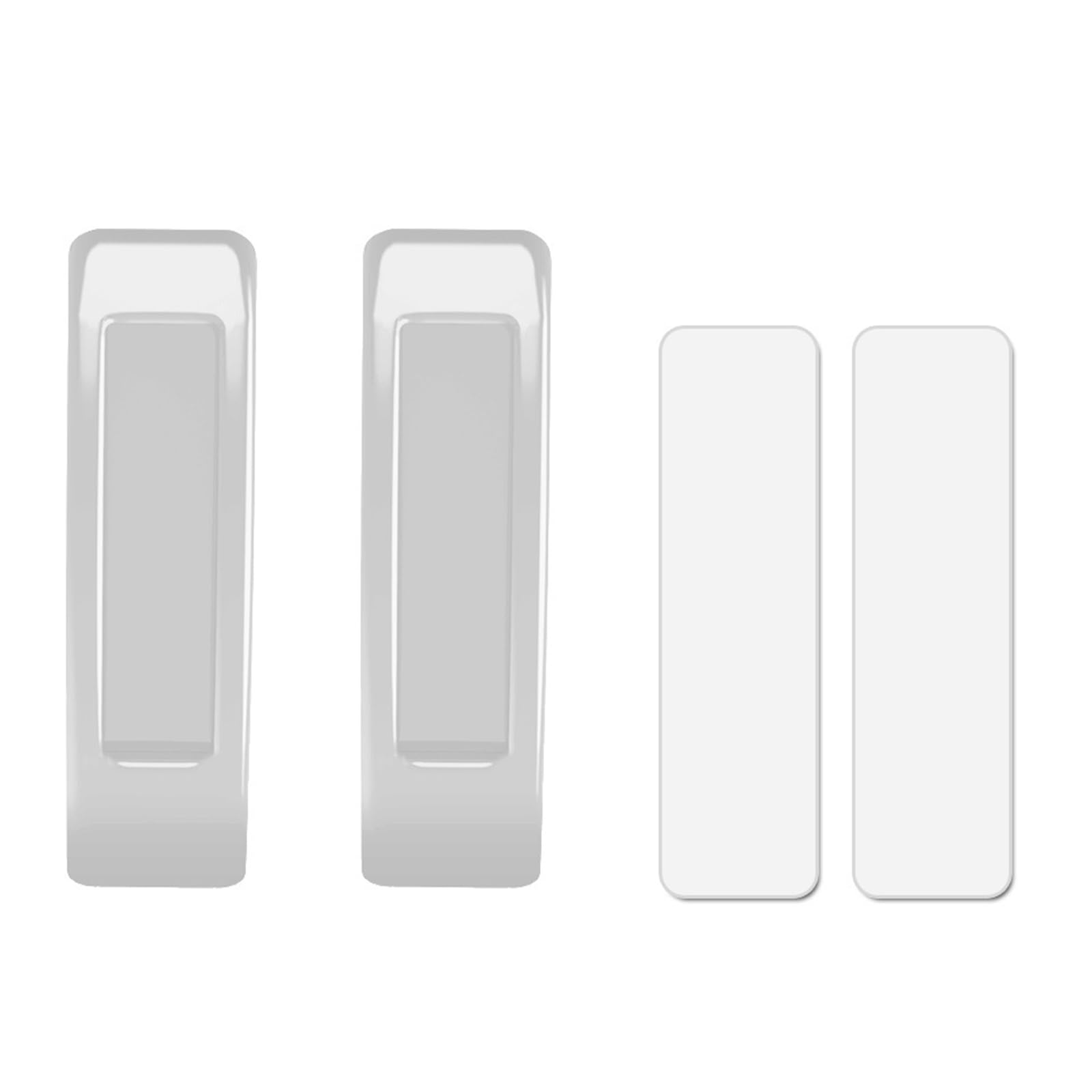 2PCS Versatile Window Handle with Adhesion PP Closet Handle Closet Door Handles Suitable for Various Surfaces Adhesive Door