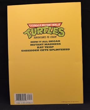 Paperback HOW IT ALL BEGAN (Teenage Mutant Ninja Turtles Coloring Book) Book