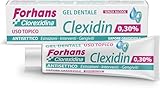 Forhans Clorexidina, Gel Dentale Clexidin 0,30%, Gel Pronto Intervento ad Uso Topico con Clorexidina, Azione Antisettica e Antibatterica, Senza Alcol, Sapore Gradevole, 50 ml