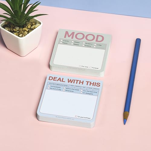 Bloc-notes adhésifs pastel Knock Deal pour organiser le bureau