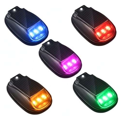 Luces de cabina solares LED RGB con mando para techo de camionetas y SUV