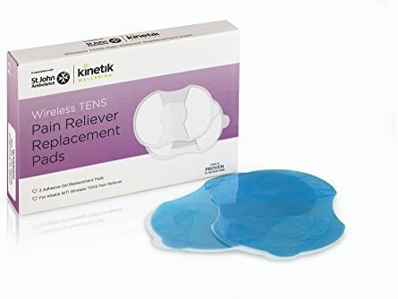 Wellbeing Wireless TENS Replacement Pads (Pack of 2) – in Association with St John Ambulance