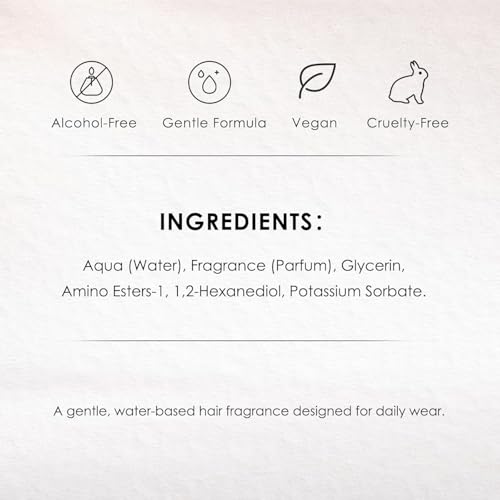 Image of Hair Perfume for Men, Citrus Ocean Alcohol-Free Hair & Body Mist, 100ml | Soft & Lightweight Long-Lasting Fragrance for Hair, Body, Clothes & Pillows, Everyday Refreshing, Gift for Him & Dads