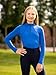 LeMieux Young Rider Base Layer Top - Children's Athletic Thermal Shirts -Kids Equestrian Apparel & Gear for Horseback Riding - Chilli - 09-10 Years