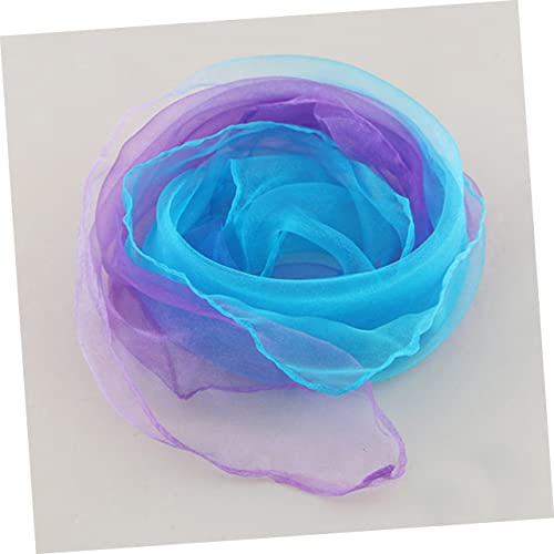 Juggling Dance Scarves Set 24pcs Gradient Silk Scarves Performance Random Color2