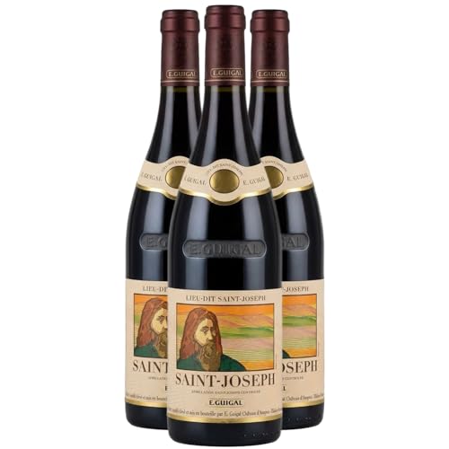 Saint-Joseph Lieu-Dit tinto 2023 - Maison Guigal - DOP - Valle del Ródano - Francia - Variedades de uva Syrah - 3x75cl