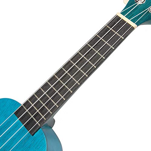 Ukulele Soprano - Série Smile - Azul Claro Natural