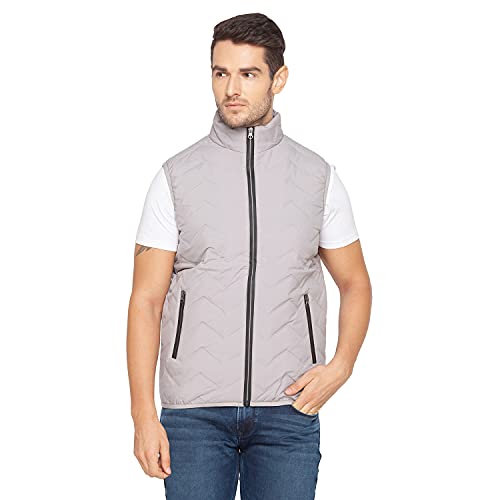 Image of Spykar Men Jackets, Polyester, Standard Length