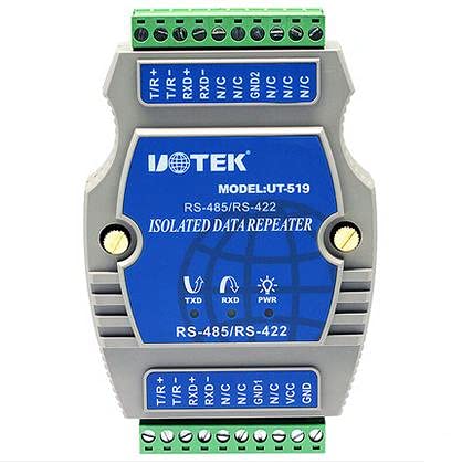 Ut-519 rs485/422 Signal Amplification Module 485 Repeater Anti-Interference Extender Module Intensifier high Power Enhancement