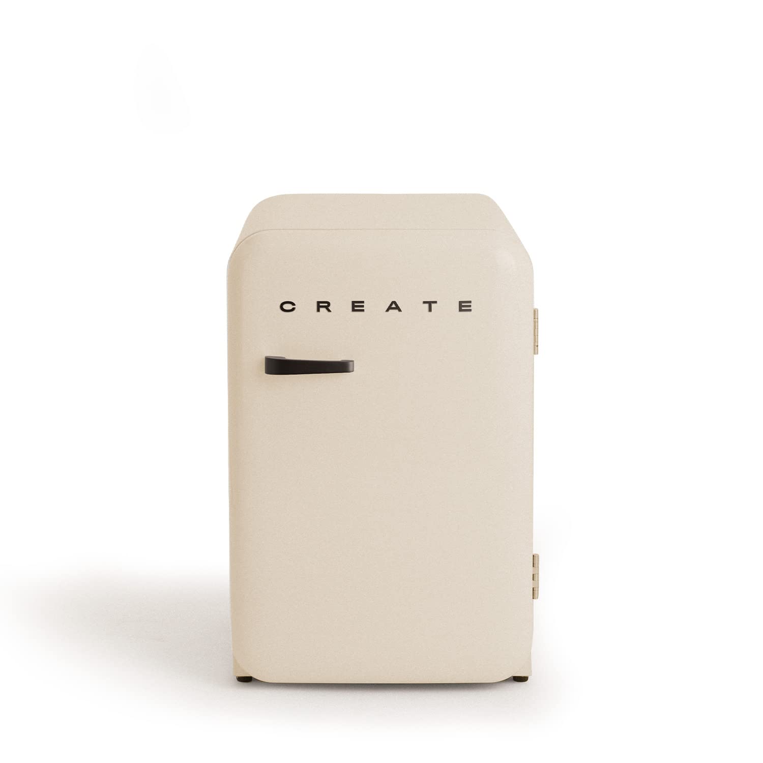 CREATE / RETRO FRIDGE 83.5 WOOD/Frigorífico blanco roto maneta madera / 98W. bajo consumo. 2 estantes. regulador temperatura. botellero. 56x54x84cm — view 9