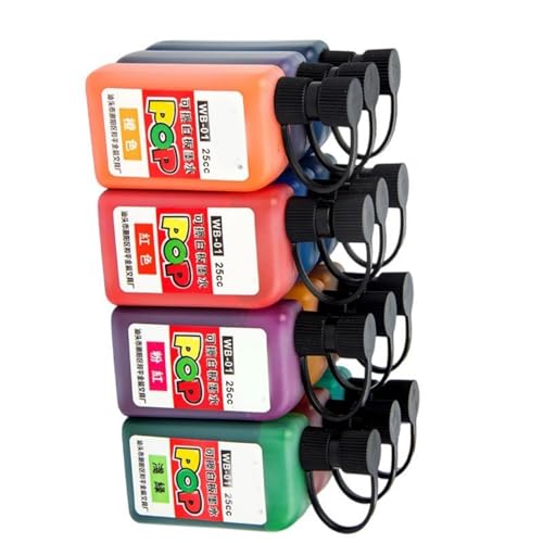 Multiple Color Writingboard Pencils Refillable Erasable Toner Permanent Polystyrene for School Office Brainstorming Eight Color 