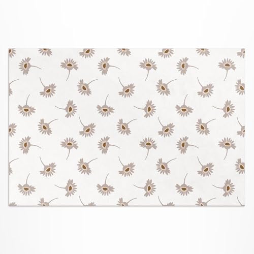 Tapis d'extérieur rectangle en PVC lavable déco balcon terrasse 60x90