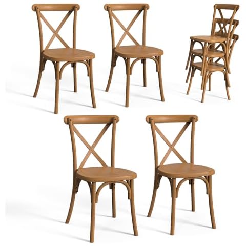 VINGLI Stackable Outdoor Dining Chairs Set Cover