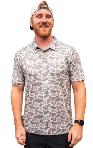 Performance Button Up - Retro Duck Camo