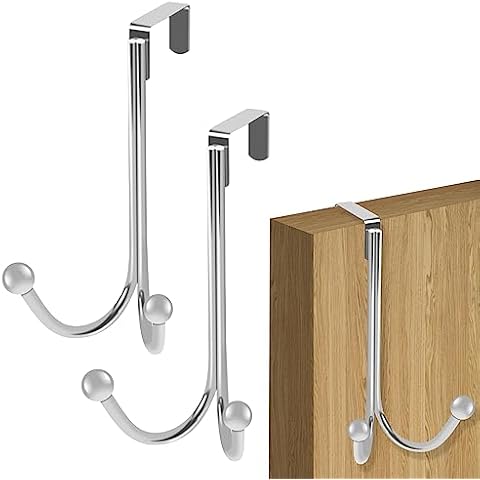 TOKPLNU Heavy Duty Over Door Hooks Cover