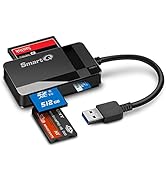 SmartQ C368 USB 3.0 SD Card Reader, Plug N Play, Apple and Windows Compatible, Powered by USB, Su...