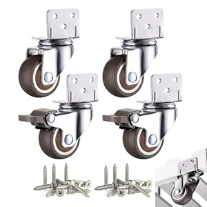 Resszo 25mm Heavy Duty Brake Furniture Castors