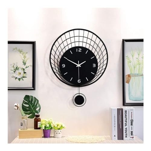 Horloge murale silencieuse XJBTBA pour supprimer le tic-tac du salon