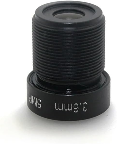 HD 5MP 3.6mm CCTVレンズ 1/2.5インチ M12レンズ 監視カメラ(650nm IR Filter)