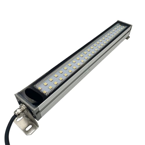 VHVWMBAV 50W LED Industrial Explosion-Proof Work Lamp Warehouse Garage Workshop Workbench Lighting Computerized Numerical Control Machine Working Tools TD47(DC 24V)