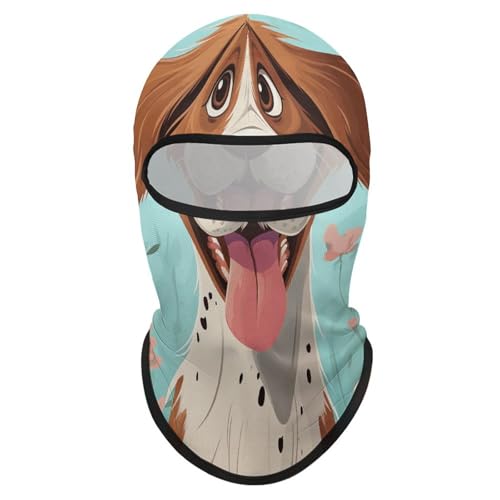 Mascarilla facial de balaclava divertida para hombres y mujeres, protección solar, transpirable, cubre todo el cabeza para senderismo, ciclismo, running y conducción miniatura 7