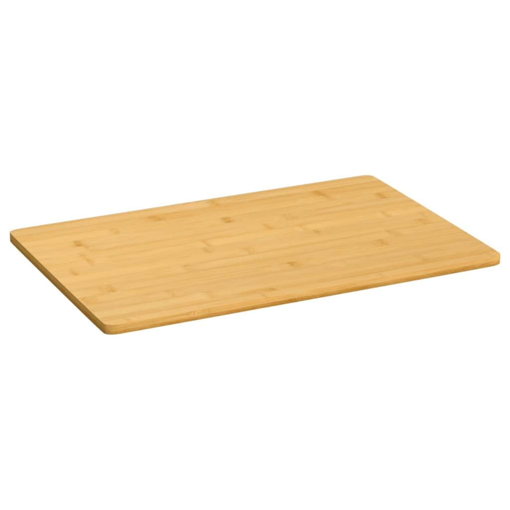 6er Set Frühstücksbrettchen Bambus 35x23x0,8 cm Servierbretter Holz für Küche Frühstück