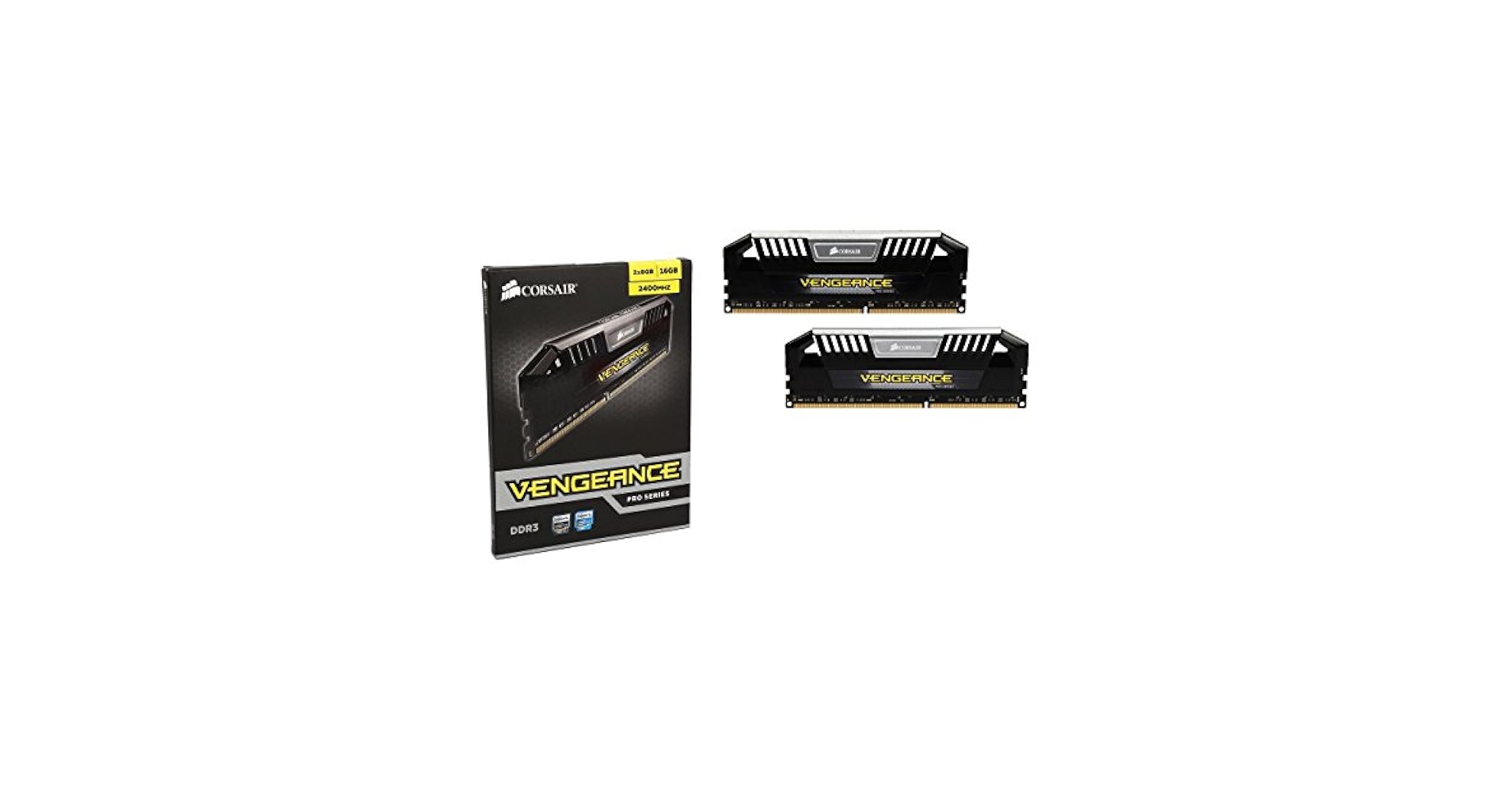 PCパーツ DDR3-2400 16GB(8GB x2) CORSAIR VENGEANCE Corsair CMY16GX3M2A2400C11 16GB (2x8GB) 240-Pin DDR3 2400