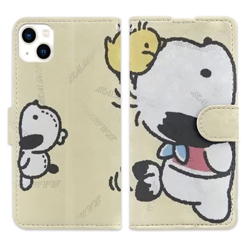 ポチャッコ スマホケース iphone 12 pro 手帳型 全機種対応 携帯ケース ケース 傷や汚れに強い オシャレ 手帳型ケース