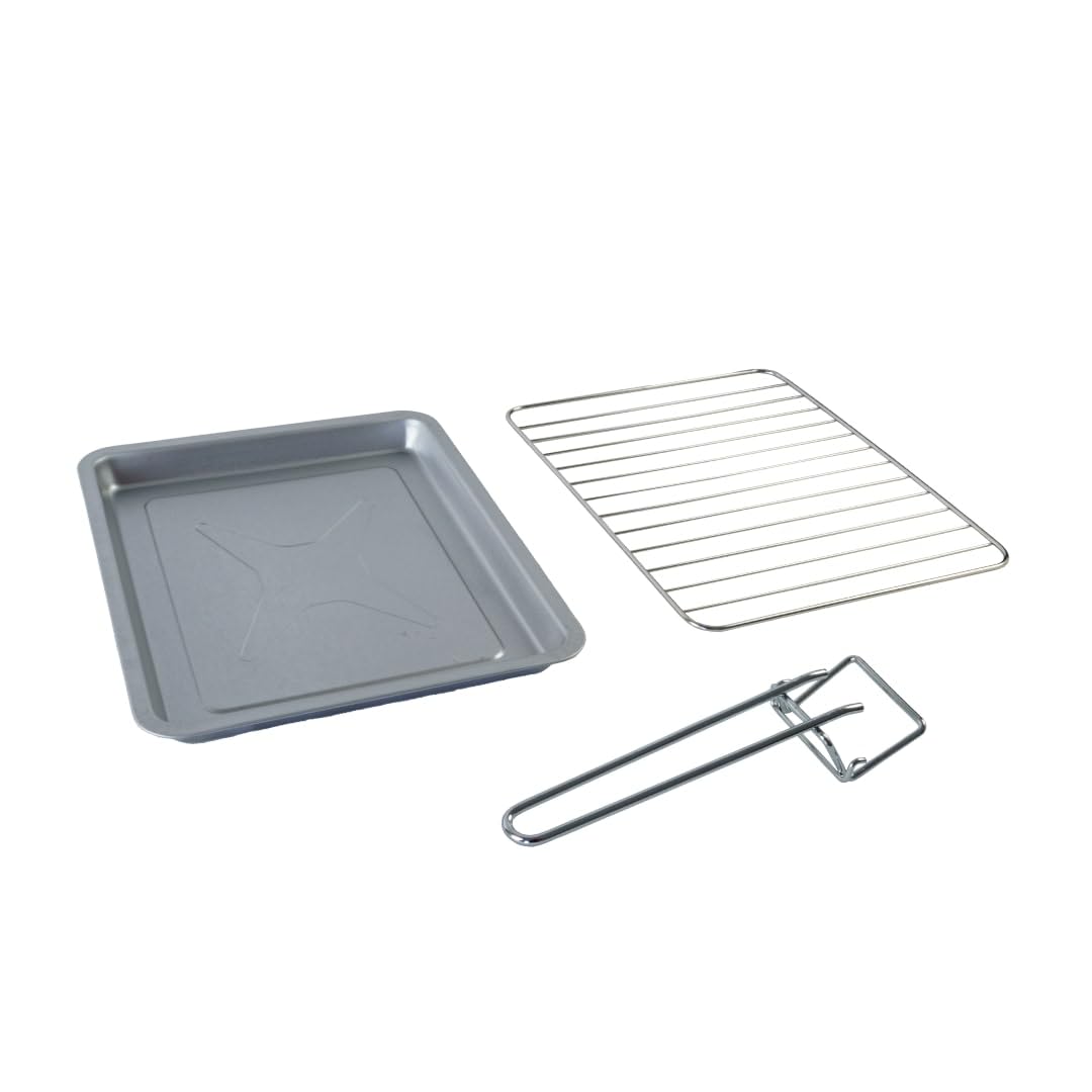 Forno Elettrico Ventilato 28 Litri 1500W Acciaio Inox Lavastoviglie Timer 90 min FOK2812