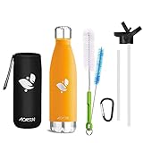 Aorin 500ml Trinkflasche (Orange) - 6