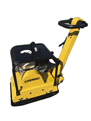 CORMAC C135RH Hydraulic Reversible plate compactor, gasoline engine GX160 @ 5.5 Hp, weight: 320 Lb